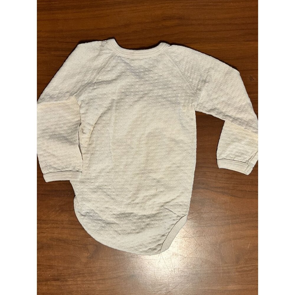 Quincy Mae Infant Kimono-Style Long Sleeve Onesie With Snaps